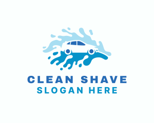 Vehicle Cleaning Water  logo design