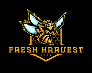 Team Wasp Tournament logo design