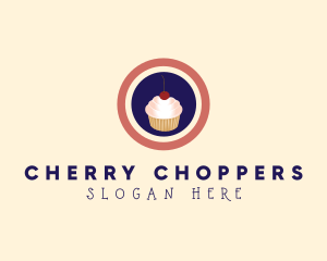 Cherry Cupcake Bakery logo design