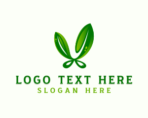 Gardening Leaf Shears Logo