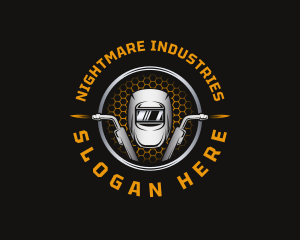 Industrial Metal Welding logo design