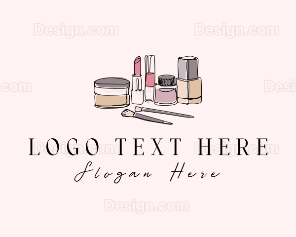 Beauty Cosmetic Makeup Logo