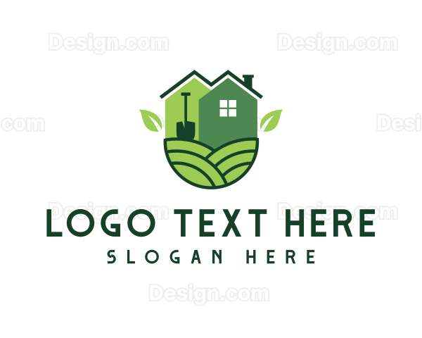 Home Lawn Landscaping Logo