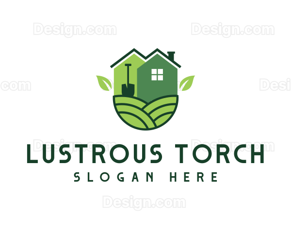 Home Lawn Landscaping Logo