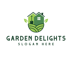 Home Lawn Landscaping logo design