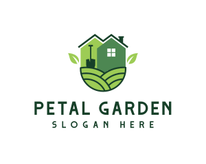 Home Lawn Landscaping logo design