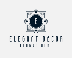 Art Deco Elegant Lettermark  logo design