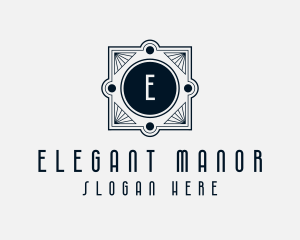 Art Deco Elegant Lettermark  logo design
