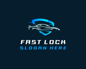 Fast Car Automobile logo design