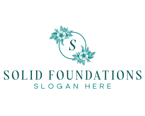 Floral Jewelry Boutique Logo