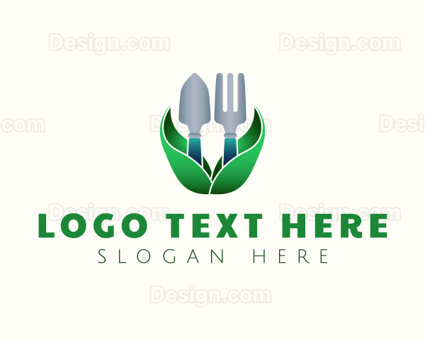 Shovel Fork Gardening Logo