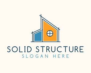 Home Structure Builder logo design