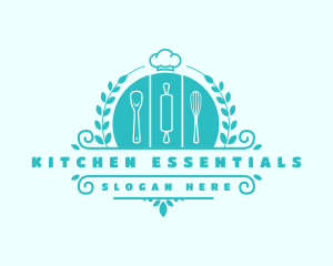 Kitchen Baking Culinary logo design