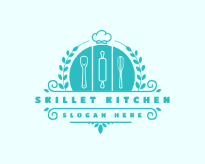 Kitchen Baking Culinary logo design