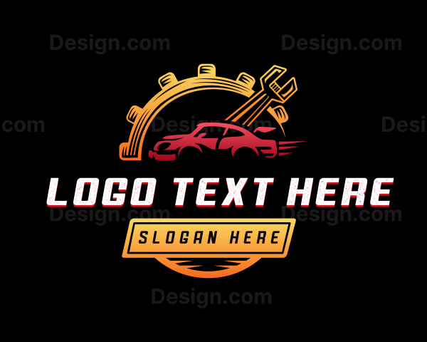 Automobile Garage Mechanic Logo