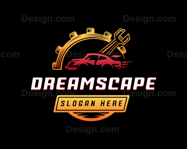 Automobile Garage Mechanic Logo