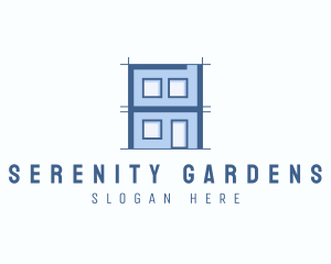 Apartment Subdivision Architecture logo design