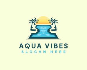 Swimming Pool Resort logo