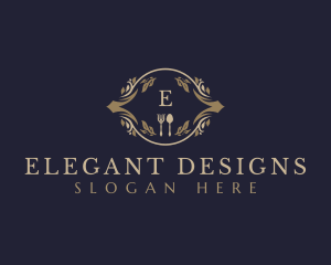 Luxury Dining Restaurant logo design