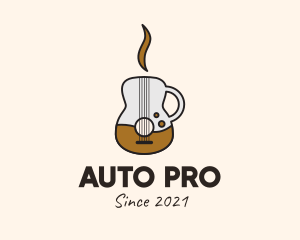 Coffee Guitar Mug logo