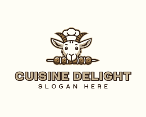 Culinary Goat Skewers logo design