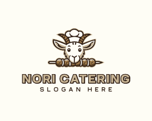 Culinary Goat Skewers logo design