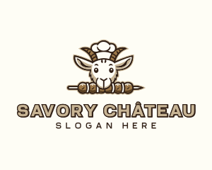 Culinary Goat Skewers logo design