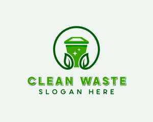 Eco Trash Garbage  logo design