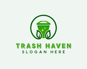 Eco Trash Garbage  logo design