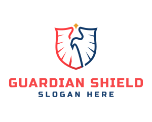Hawk Protection Shield logo design