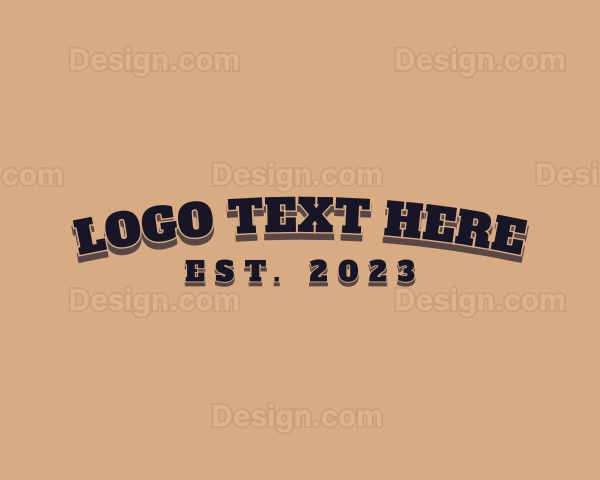 Generic Rustic Workshop Logo