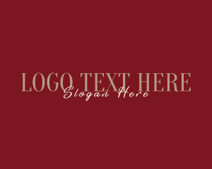 Elegant Script Business logo