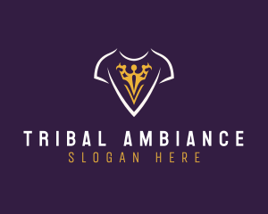 Tribal Clothing Apparel logo design