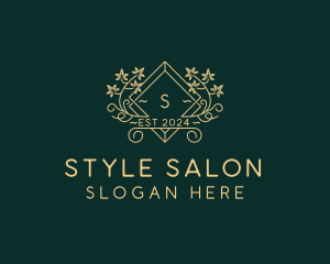 Flower Beauty Salon logo design