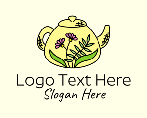 Flower Tea Pot logo