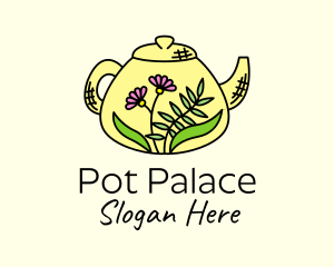 Flower Tea Pot logo