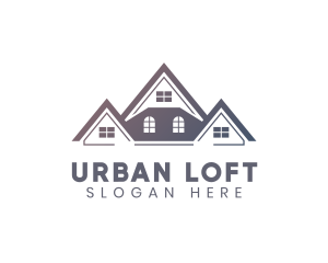House Roof Property logo