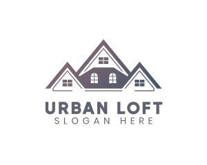 House Roof Property logo design