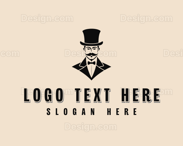 Gentleman Fashion Tailor Logo