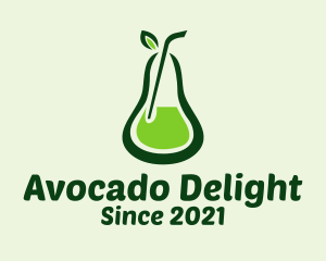 Tropical Avocado Juice logo design