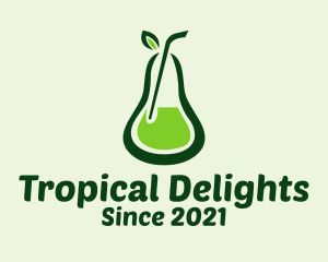 Tropical Avocado Juice logo design