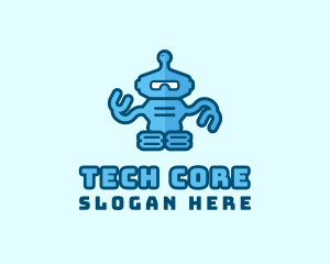 Tech Robot Toy logo design