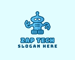 Tech Robot Toy logo design