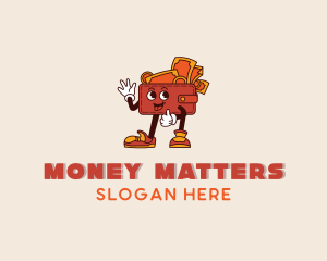 Wallet Cash Money logo design