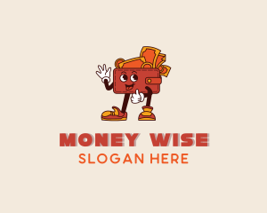 Wallet Cash Money logo design