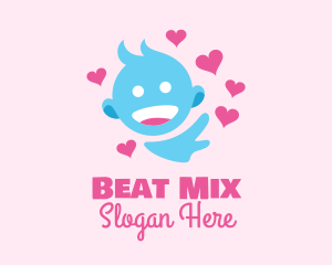 Happy Baby Hearts  Logo