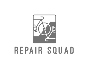 Bicycle Repair Mechanic logo design