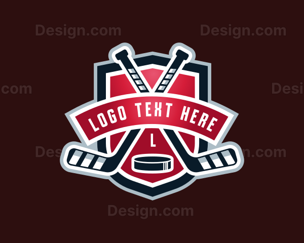 Hockey Sports  Tournament Logo