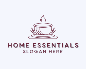 Candle Home Decor logo design