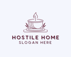 Candle Home Decor logo design